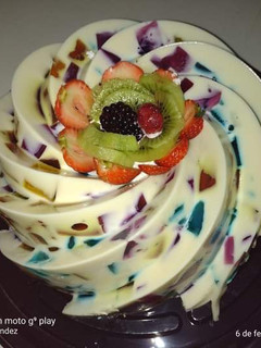 Una foto de Gelatina de mosaico
