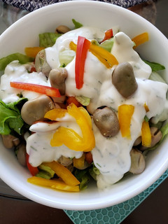 Una foto de Ensalada de habas
