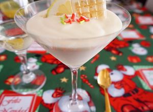 Una foto de Mousse de Limón, en copas