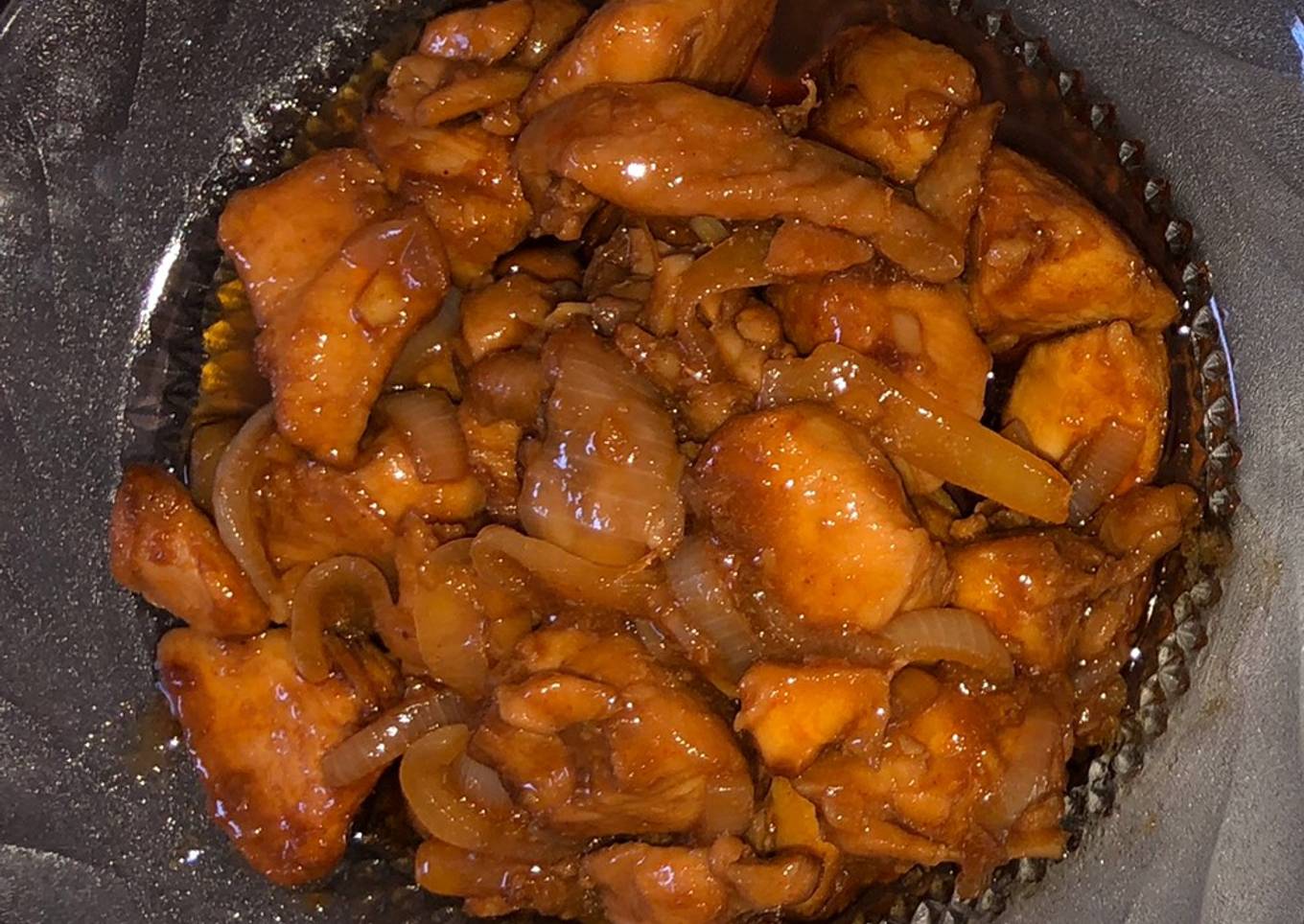 Ayam Goreng Saos Inggris Simple jamin enak