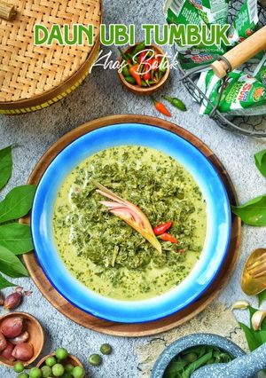 Gambar Daun Ubi Tumbuk Khas Batak