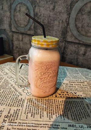 Foto resep Smothie strawberry pisang