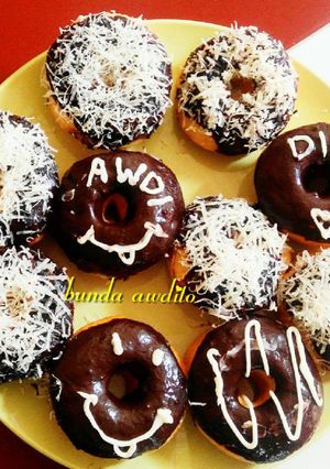 Foto resep Donat empuk tanpa kentang