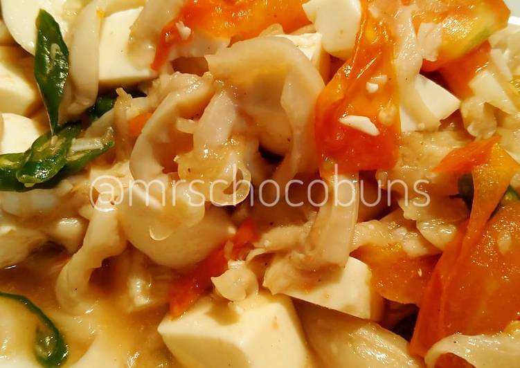 Cara Buat Tumis Jamur Tiram dan Putih Telur yang Sedap