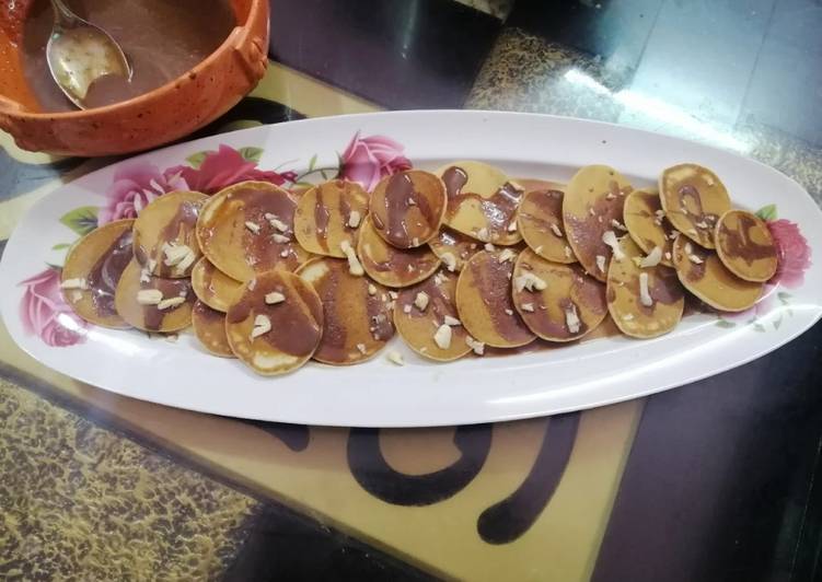 Recipe of Quick Mini Fatafat Pancakes