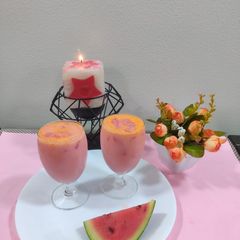 A picture of Watermelon sharbat/ ramzan special/mohabbat ka sharbat.