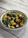 Tumis Bayam Tahu