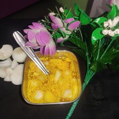 Turmeric onion pickle (sindhi special) A picture of Turmeric onion pickle (sindhi special).