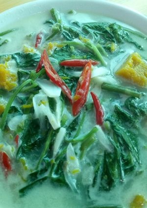 Foto resep Bobor Kangkung Labu Kuning