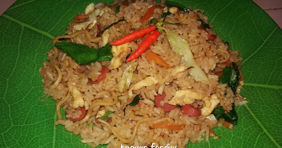 Resep Nasi Goreng Mawut Bumbu Instan Enak Dan Mudah Cookpad