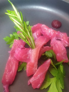 Foto de "Salmon Gravlax de Beterraba"
