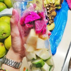 A picture of Rainbow Juice.