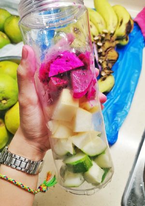 A picture of Rainbow Juice.