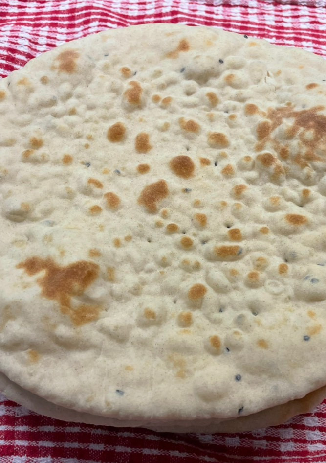 A picture of Restaurant Style Tandoori Naan:.