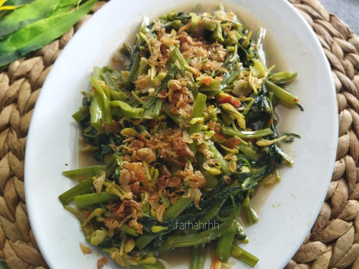 Resep Tumis Kangkung Bunga Pepaya Manado, Bisa Manjain Lidah