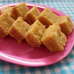 A picture of Mouth Melting Mysore Pak.