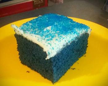 Without Fail Make Recipe Blue Velvet Cake with Cream Cheese Frosting Restaurant Style