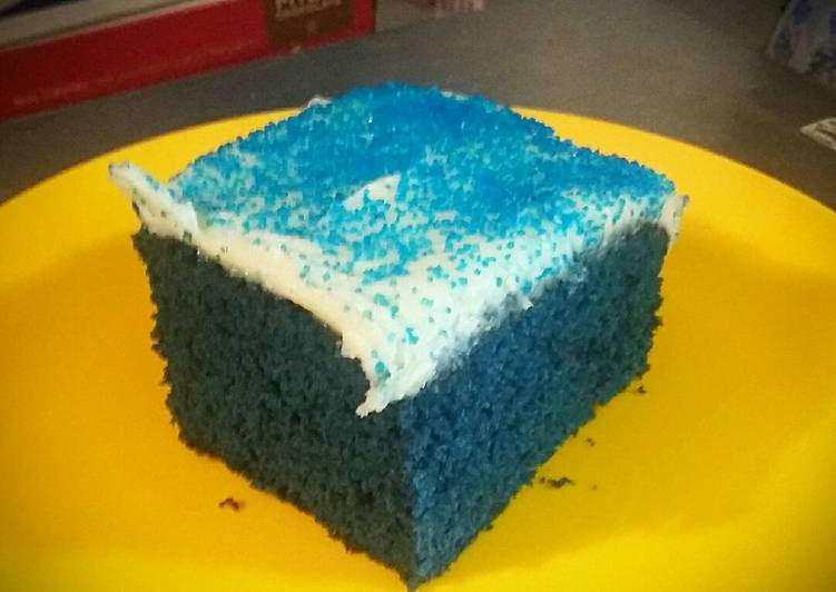 Step-by-Step Guide to Make Ultimate Blue Velvet Cake with Cream Cheese Frosting