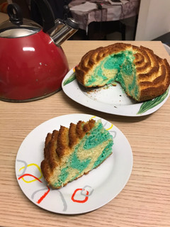 Foto di Torta colorata sofficissima