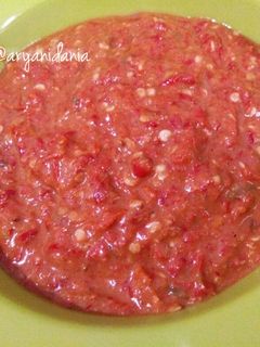 Foto resep Sambal pecel lele