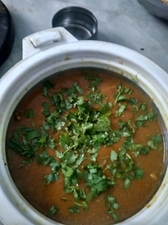 A picture of Mushroom paneer masala.