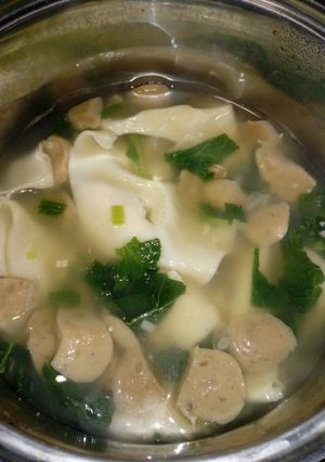 Foto resep Sup Pangsit Ayam