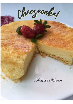 Foto resep Japanese Cheese Cake (Dengan Keju Cheddar)