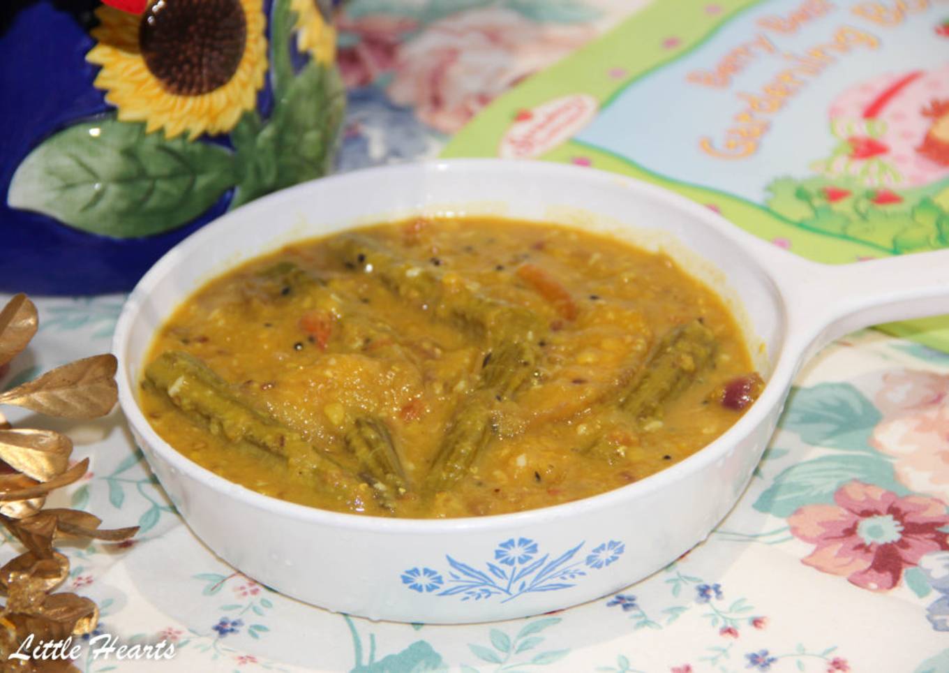 Indian Style Raw Mango & Drumsticks Dal Curry