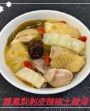 醬鳳梨剝皮辣椒雞湯(簡單料理)