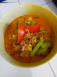 Foto resep Sayur labu siam tempe santan