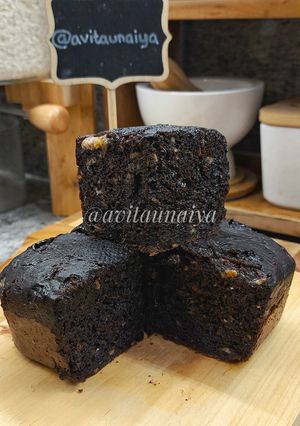 Foto resep Double Chocolate Banana Bread Gluten Free