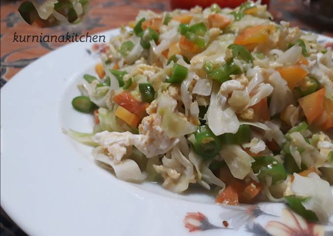 Anti Ribet, Memasak Orak arik telur sayur super simple Bunda Pasti Bisa