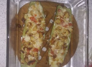 Una foto de Rellenos de zucchini #salado