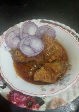 A picture of Chicken chaap.