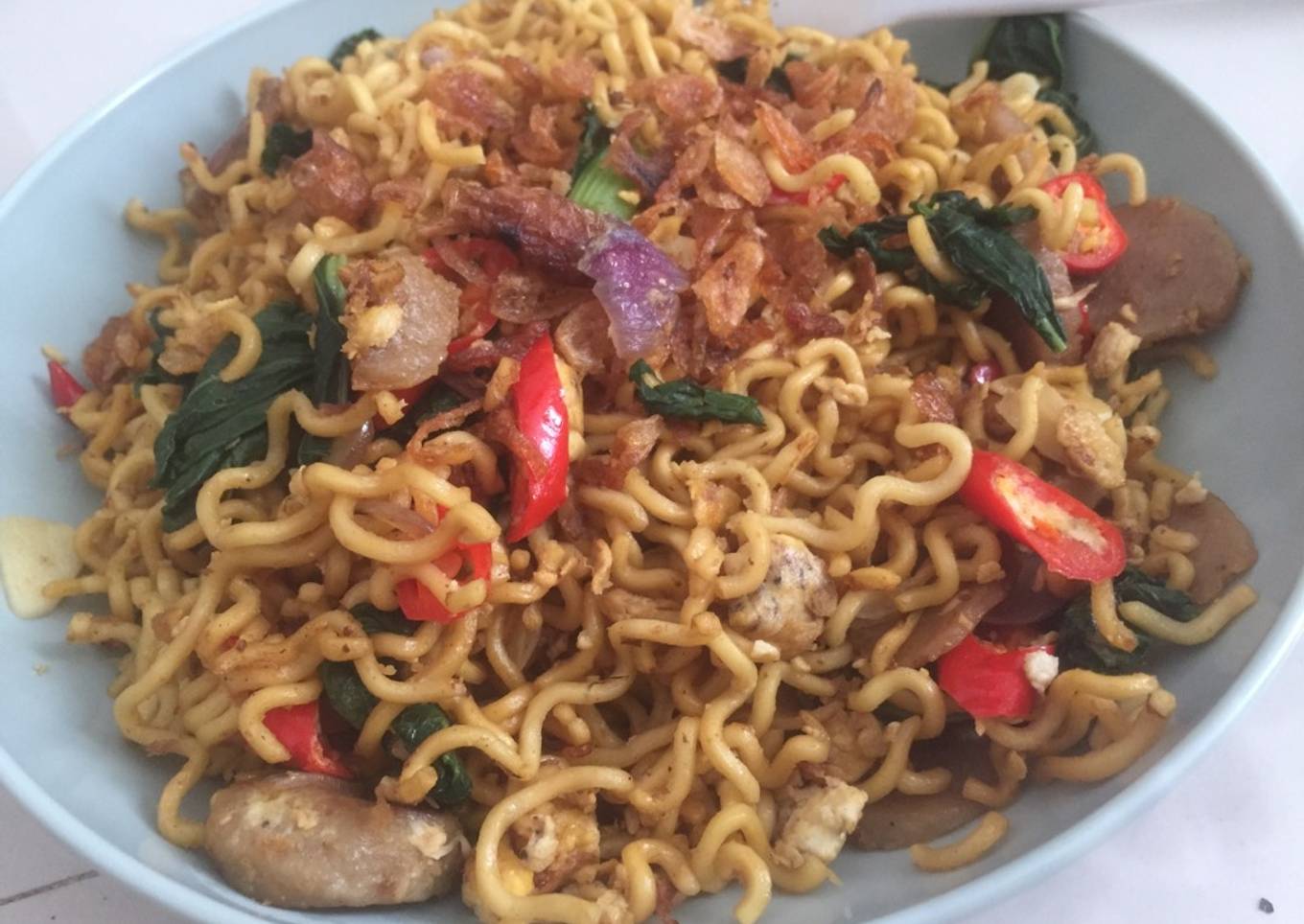Mi Goreng Burung Dara