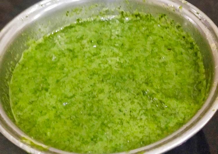 Easiest Way to Prepare Green Chutney