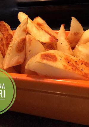 Una foto de Papas Rostizadas #lacocinadegiri