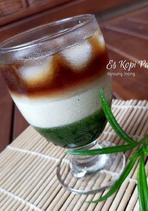 Foto resep Es Kopi Pandan