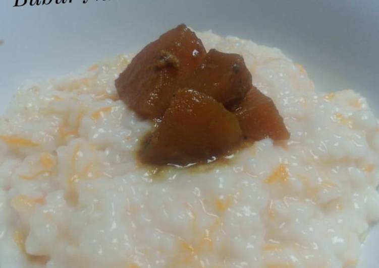 Bubur Nasi Santan Wortel ππ