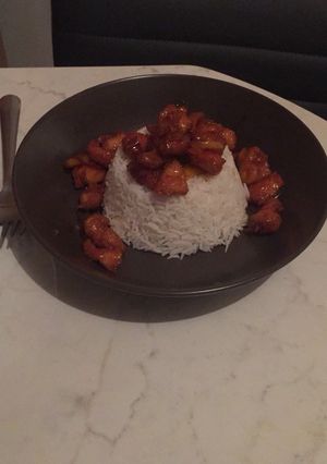 Une photo de Honey soy chicken