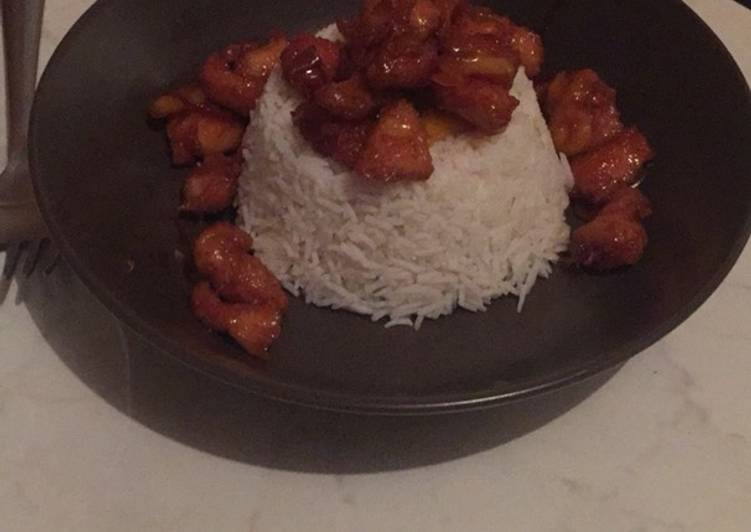 Comment Servir Honey soy chicken