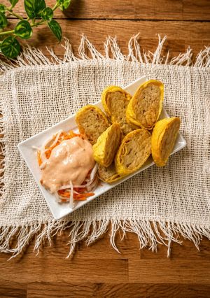 Foto resep Egg Chicken Roll ala Hokben