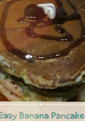 Foto resep Easy Banana Pancake