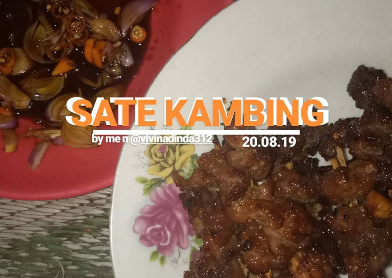 Sate kambing lembut