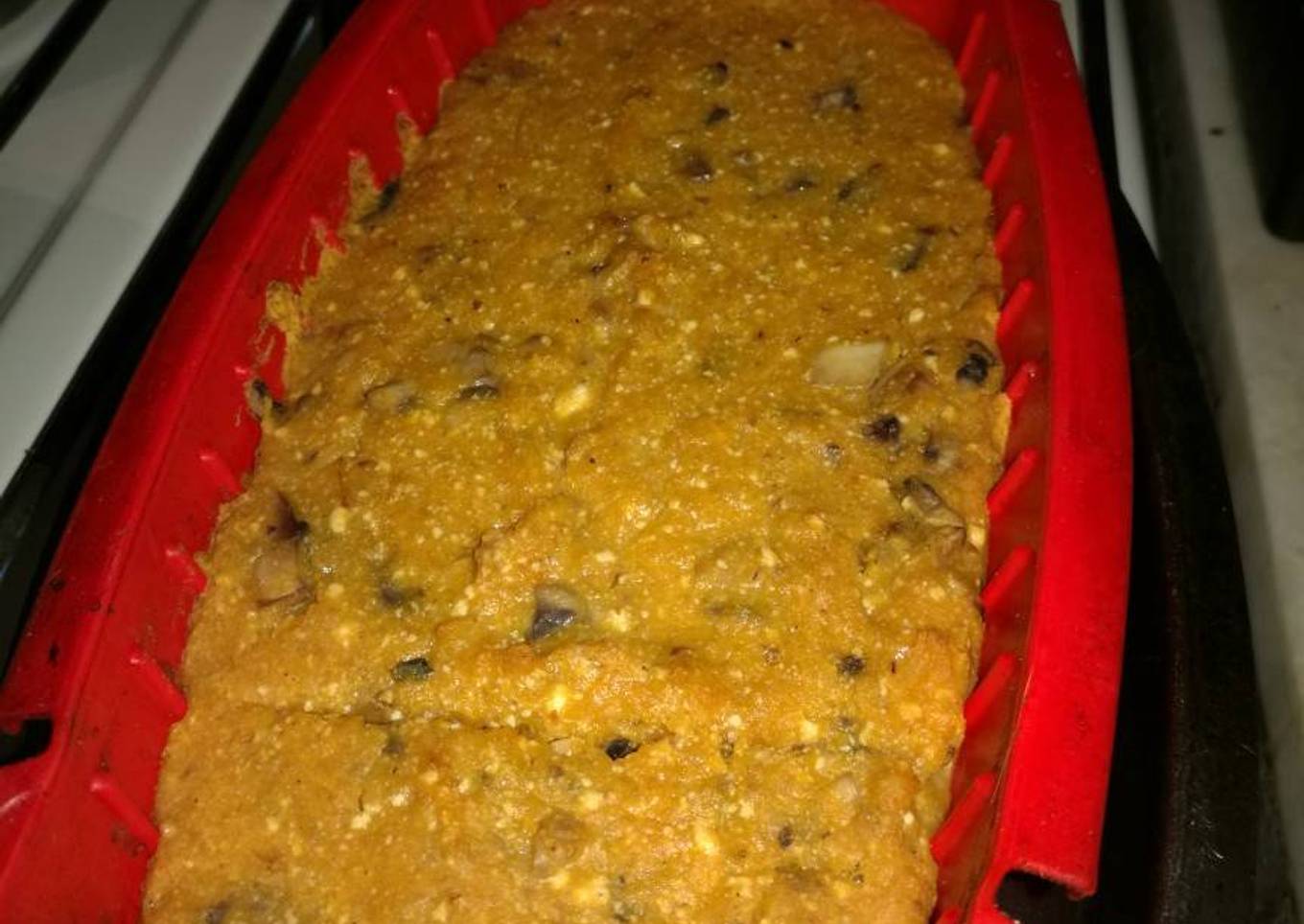 Budín de Calabaza y Hongos