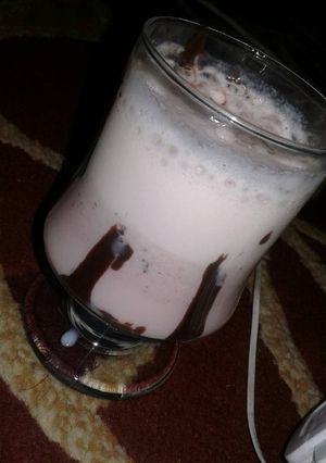 صورة لوصفة فراولة بالحليب
