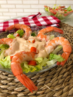 Una foto de Cocktail de gambas
