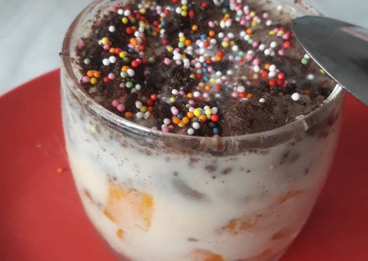 Recipe: Tasty #319.🥤Milk Mango Ice