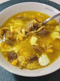 Una foto de Sopa de menudillos