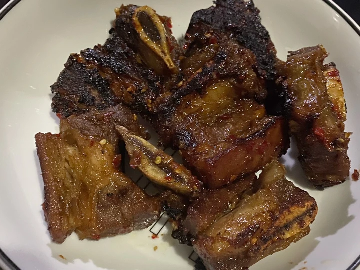 Langkah Gampang Membuat Resep Iga Bakar Pedas Manis Anti Ribet, Enak Banget
